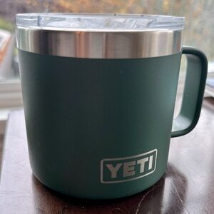Yeti rambler color north woods green.  Discontinued color.